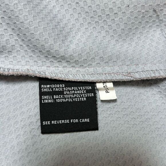 New Balance pink gray lightweight rain jacket size PM BIN B - Picture 8 of 9